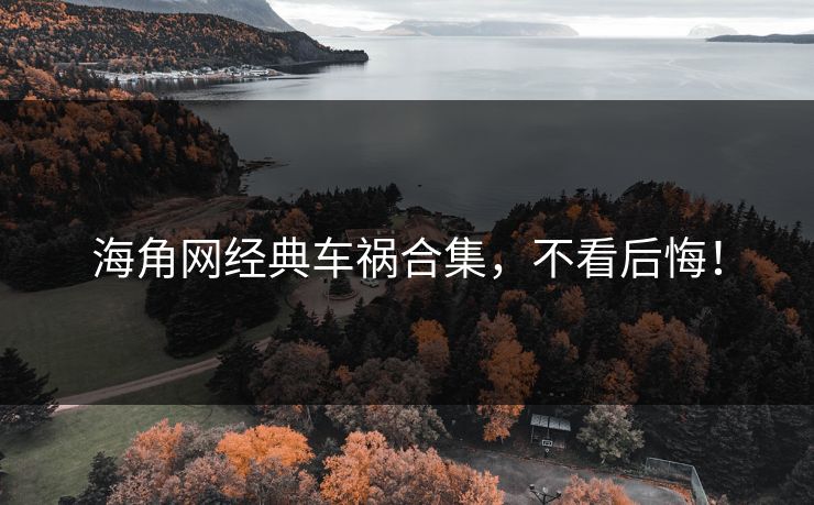 海角网经典车祸合集，不看后悔！